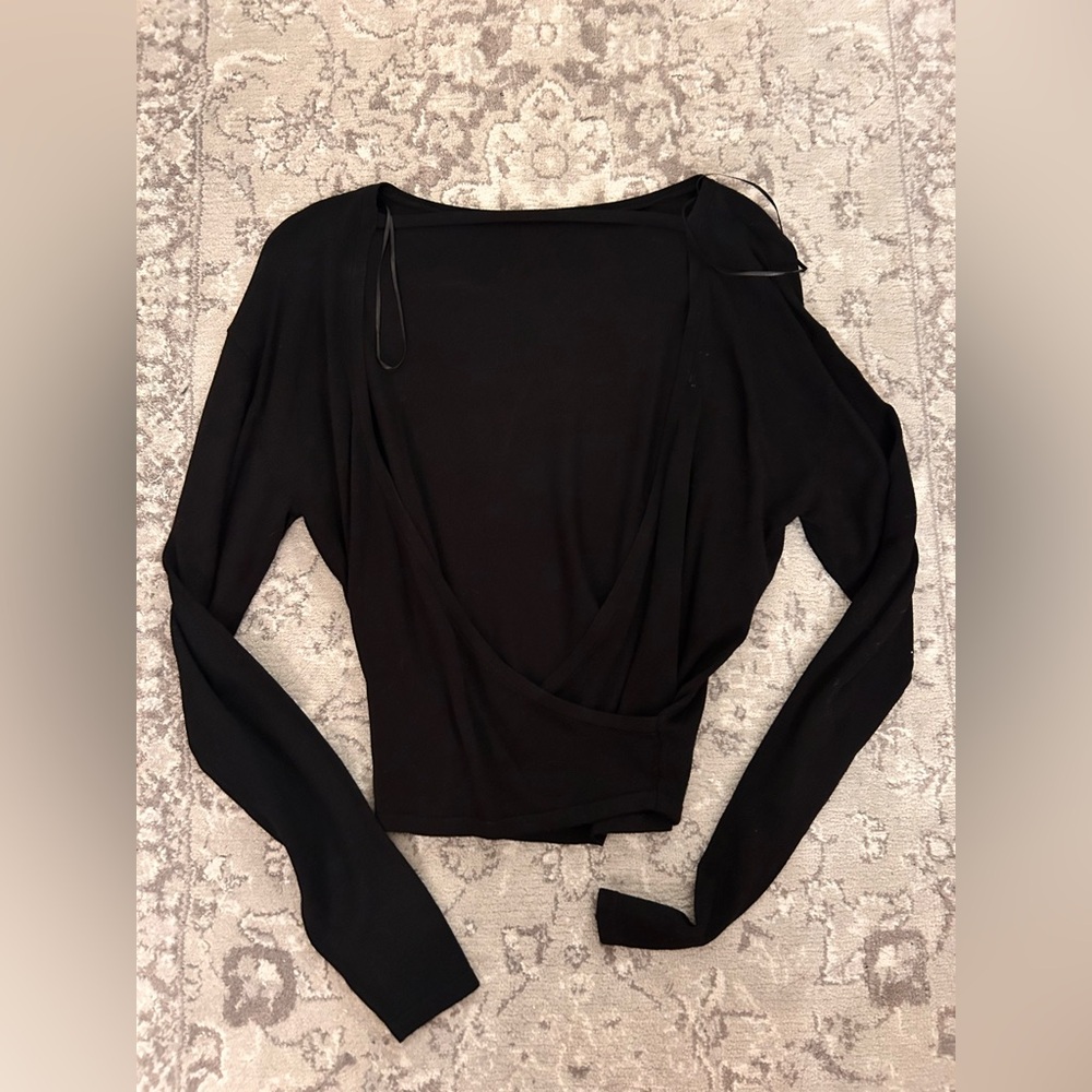 Garage Black Women's Open Back Sweater